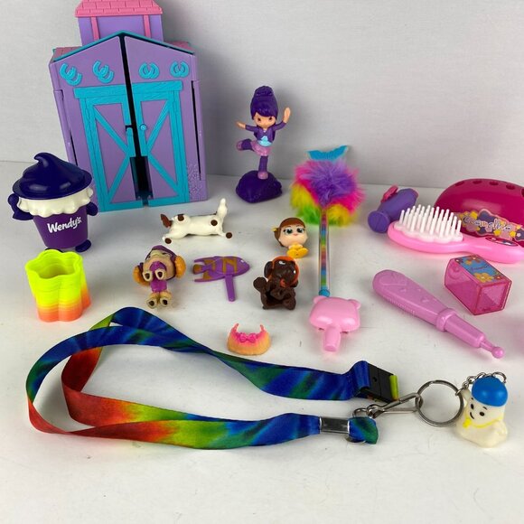 Pretend Play Toy Lot Polly Pocket Plum Pudding Strawberry Shortcake Mixed Lot - Picture 4 of 6